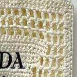 Prada Woven Straw Tote Bag 1BG393 2024