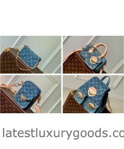 LV Blue Monogram Denim Bag: A Stylish & Versatile Choice