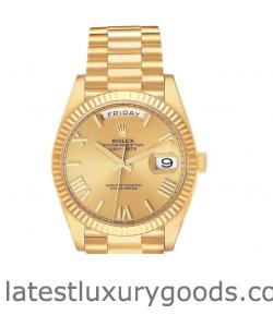 Rolex Day-Date Superclone 40mm Champagne Dial 228238