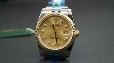 Luxury Replica Watch Review - Champagne Gold Datejust for Women