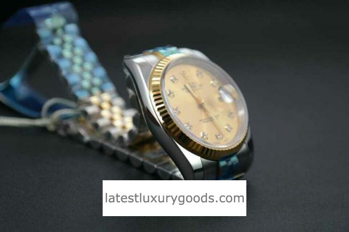 Luxury Replica Watch Review - Champagne Gold Datejust for Women - 2