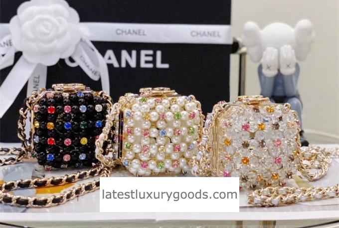 Best Chanel Pearls & Crystals Evening Bag - 1