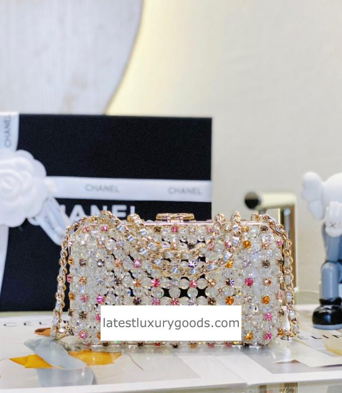 Best Chanel Pearls & Crystals Evening Bag - 2