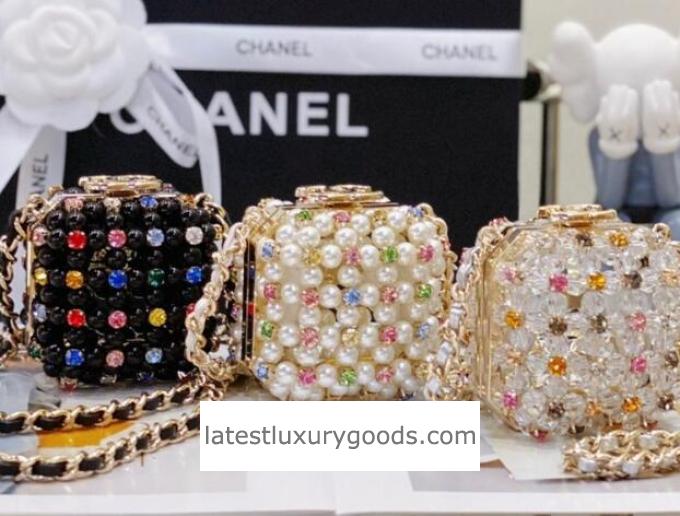 Best Chanel Pearls & Crystals Evening Bag