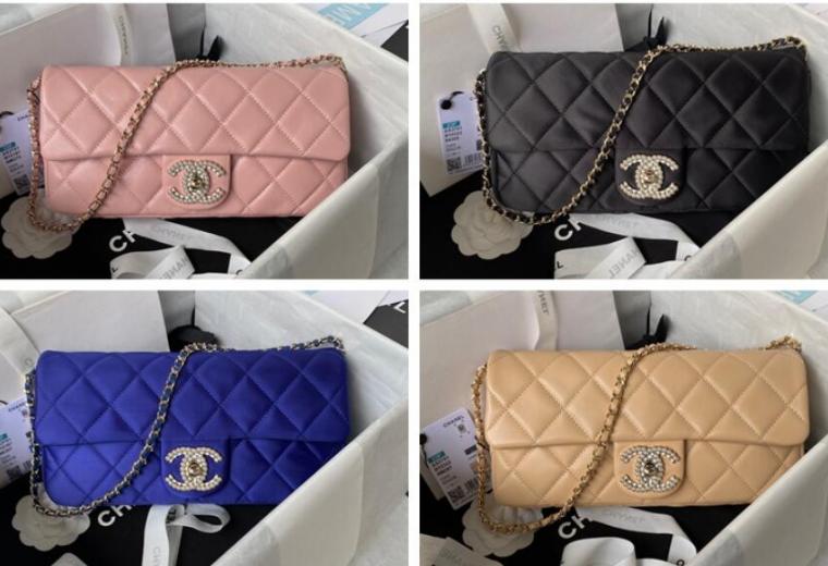 Chanel Satin/Lambskin Flap Bag with Pearl CC: Comparison and Latest Trends